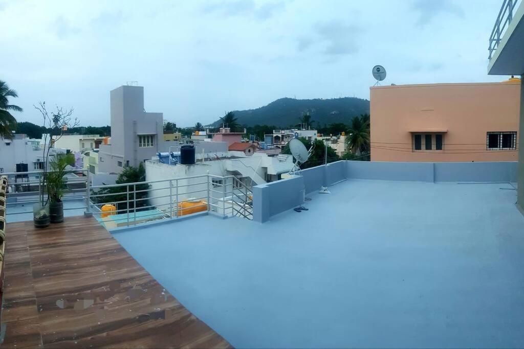 Chamundi_temple-hill View. Apartment Mysore