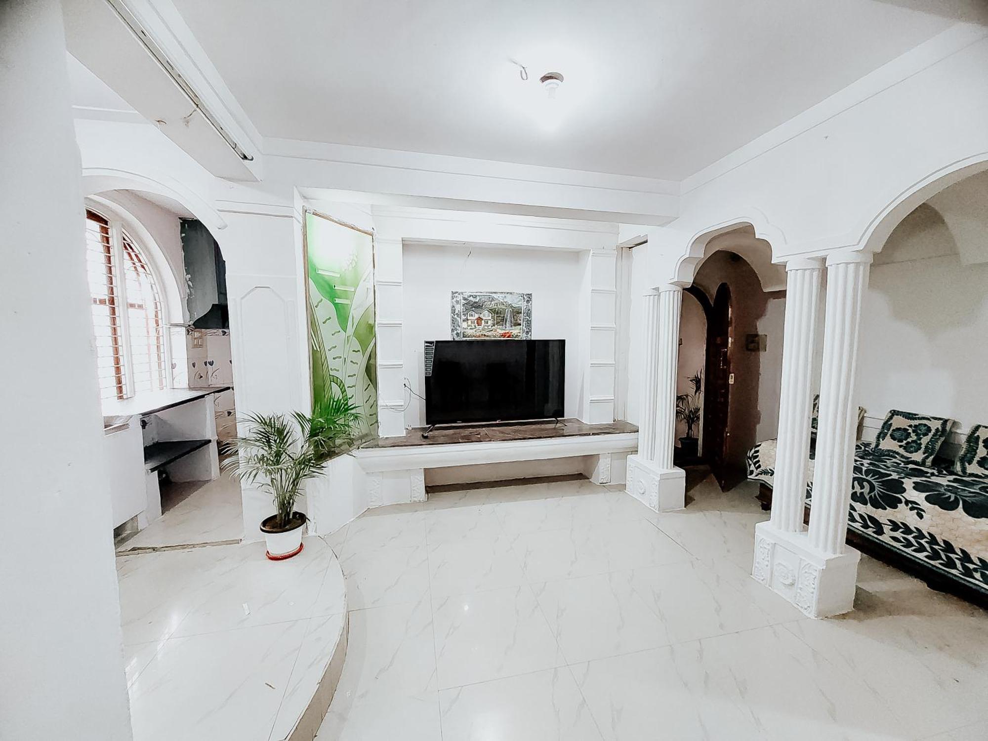 White 1bhk Apartment Mysore